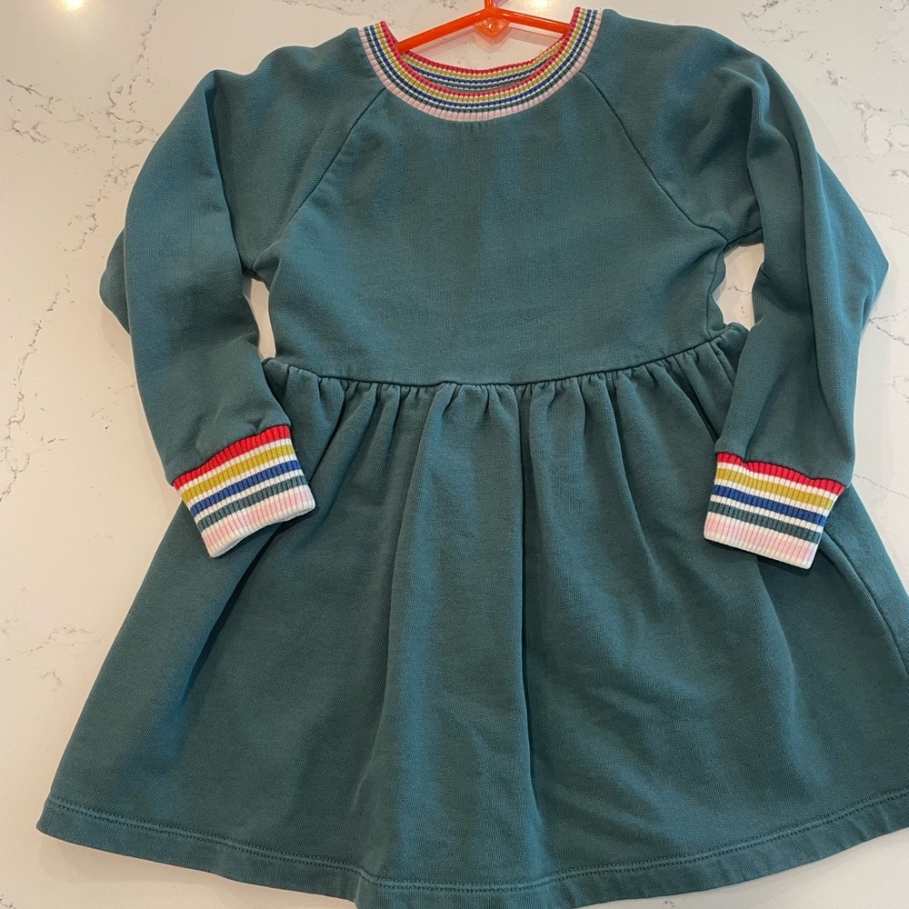 Hanna Andersson Dress with Unicorn Horse Leggings